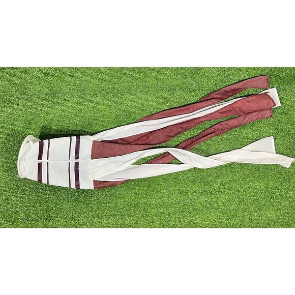 Vintage Texas A&M Windsock Aggies Maroon And White Yard Decor Aggie 36X9 EUC - Picture 5 of 5